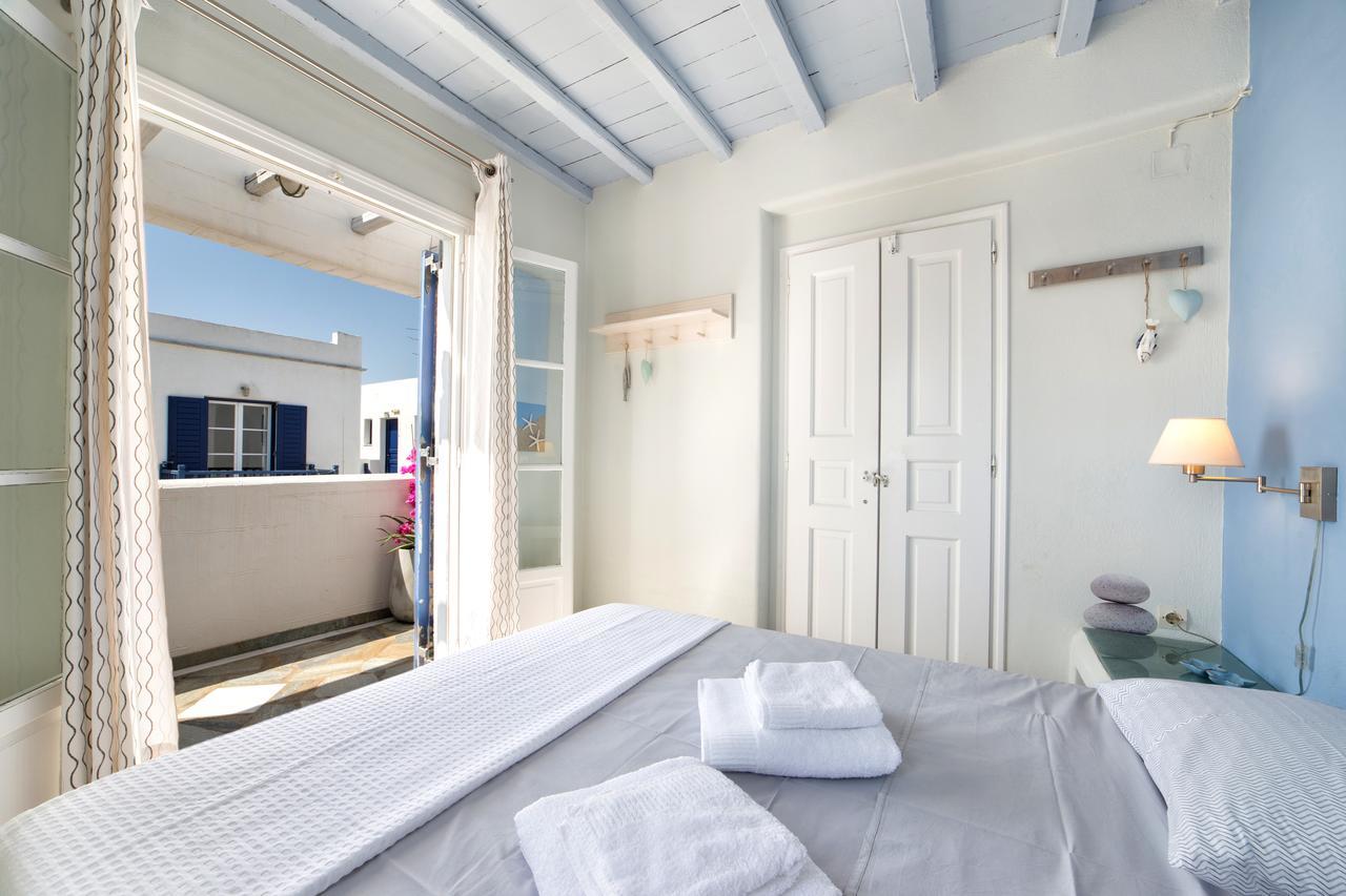 Pure White 1Bd House With Amazing Sea Views In Naousa Exterior foto